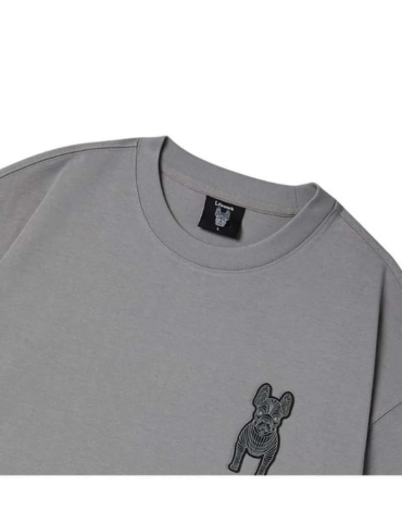 Lifework Silicon Radok Small Logo Tee - Grey