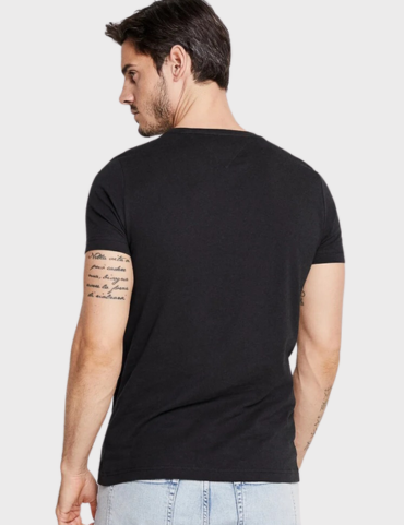 Tommy Hilfiger Organic Cotton Logo T-shirt SS23 (Black)