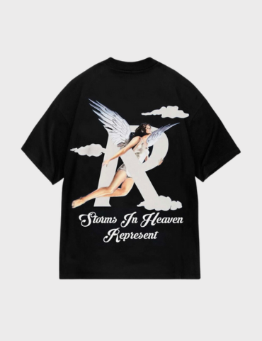 Represent Storms In Heaven Jersey T-shirt SS23 (Black)