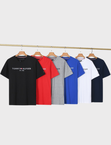 Tommy Hilfiger Organic Cotton Logo T-shirt SS23 (White)
