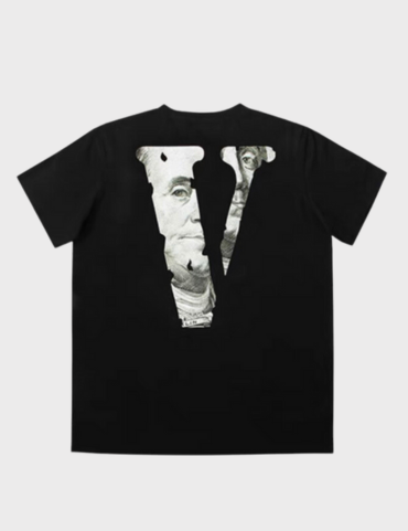 Vlone One Dollar Logo T-shirt SS23 (Black)