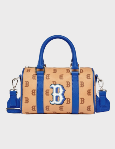 MLB Monotive Coated Canvas S-Boston Bag-BOSTON RED SOX