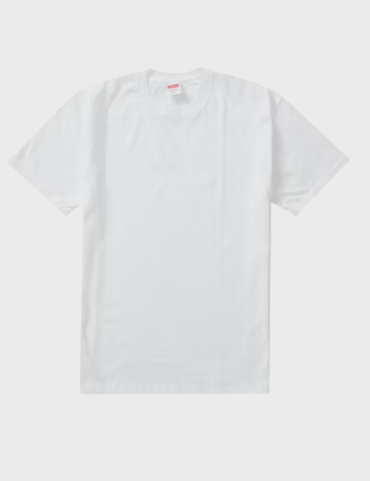 Supreme Tonal Box Logo T shirt SS23 White