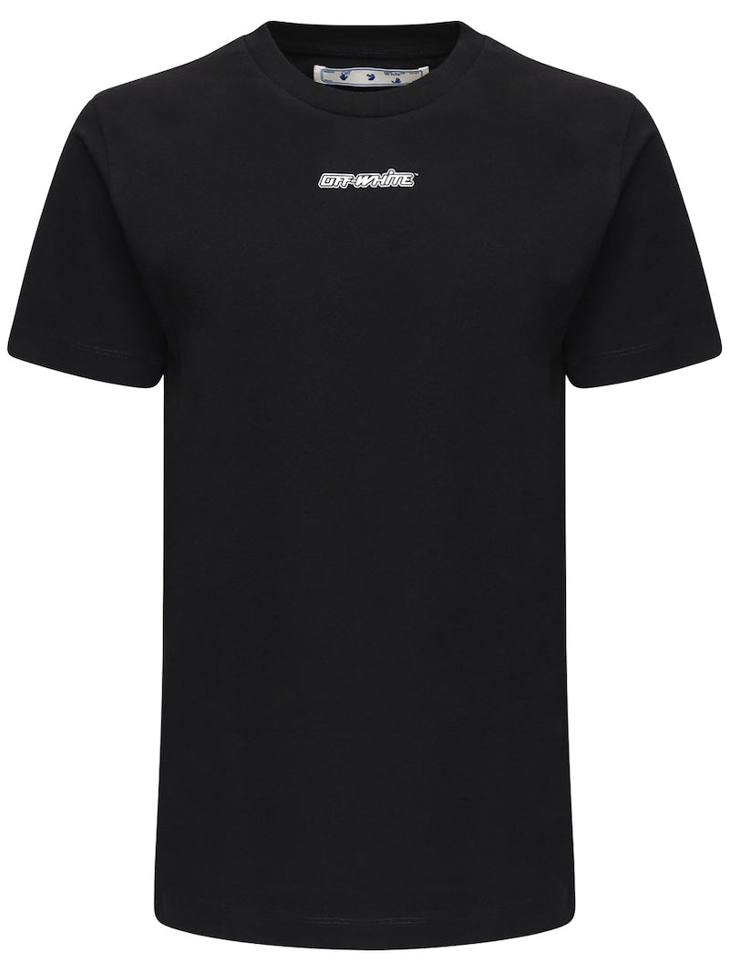 Off-White Marker Arrow Slim SS Tee Black Red - Shop Streetwear, Sneakers, Slippers and Gifts online | Malaysia - The Factory KL