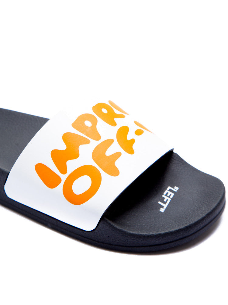 OFF-WHITE Impressionism Slider Sandals White/orange - Shop Streetwear, Sneakers, Slippers and Gifts online | Malaysia - The Factory KL
