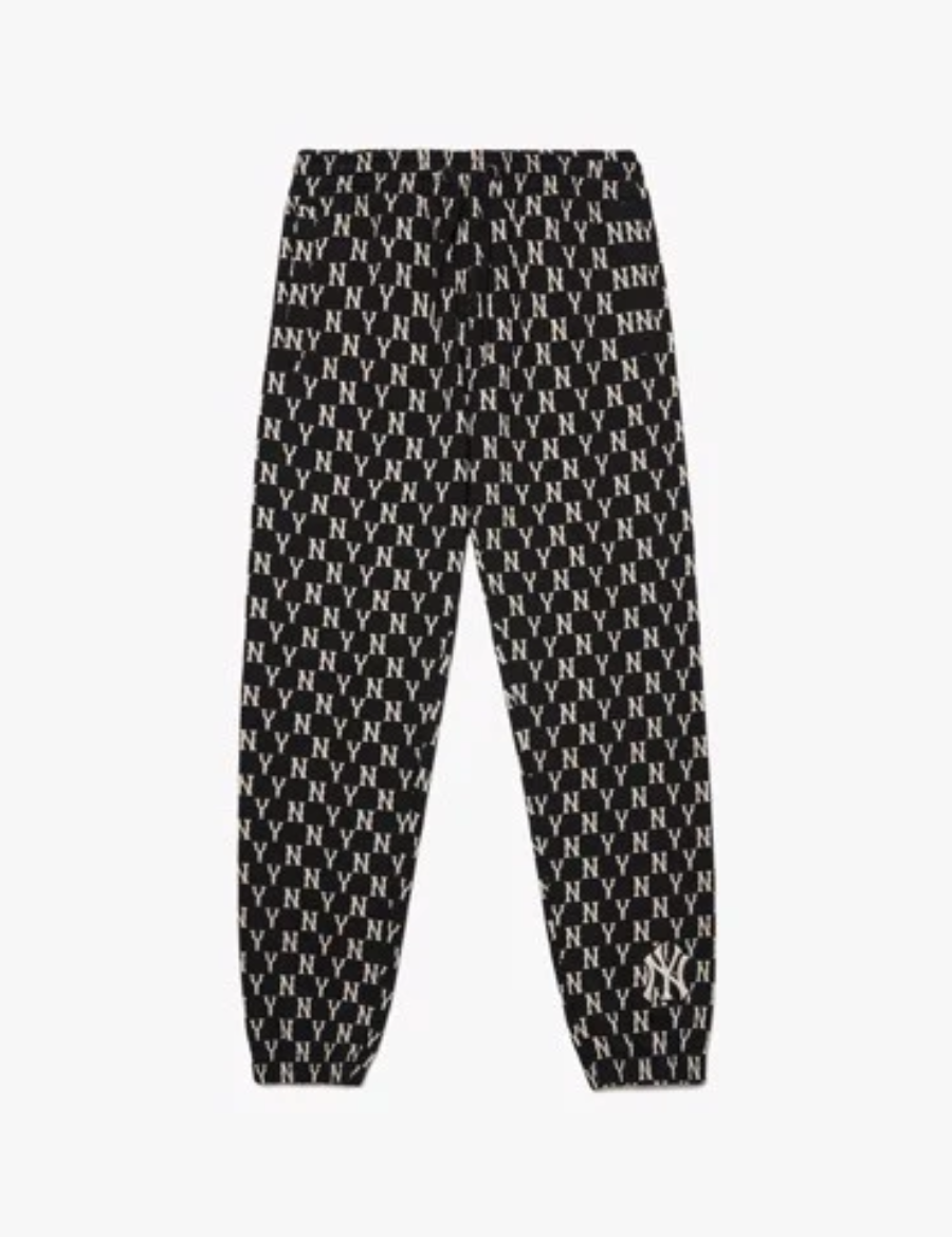 MLB Monogram New York Yankees UNISEX Pants (Black)