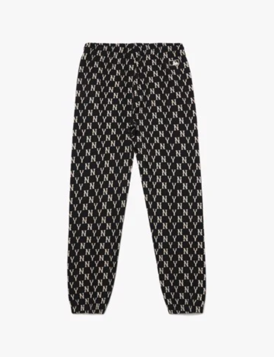 MLB Monogram New York Yankees UNISEX Pants (Black)