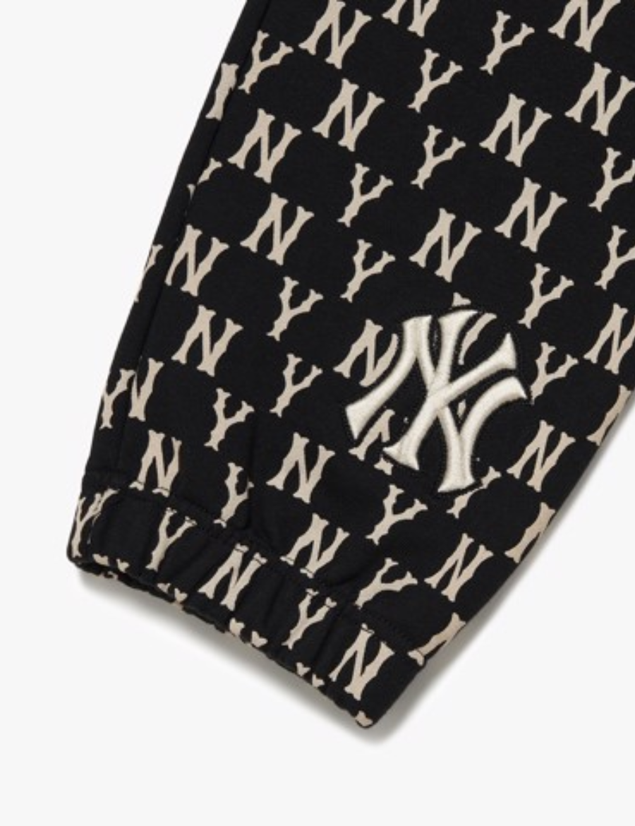 MLB Monogram New York Yankees UNISEX Pants (Black)