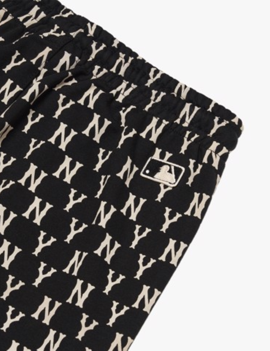 MLB Monogram New York Yankees UNISEX Pants (Black)