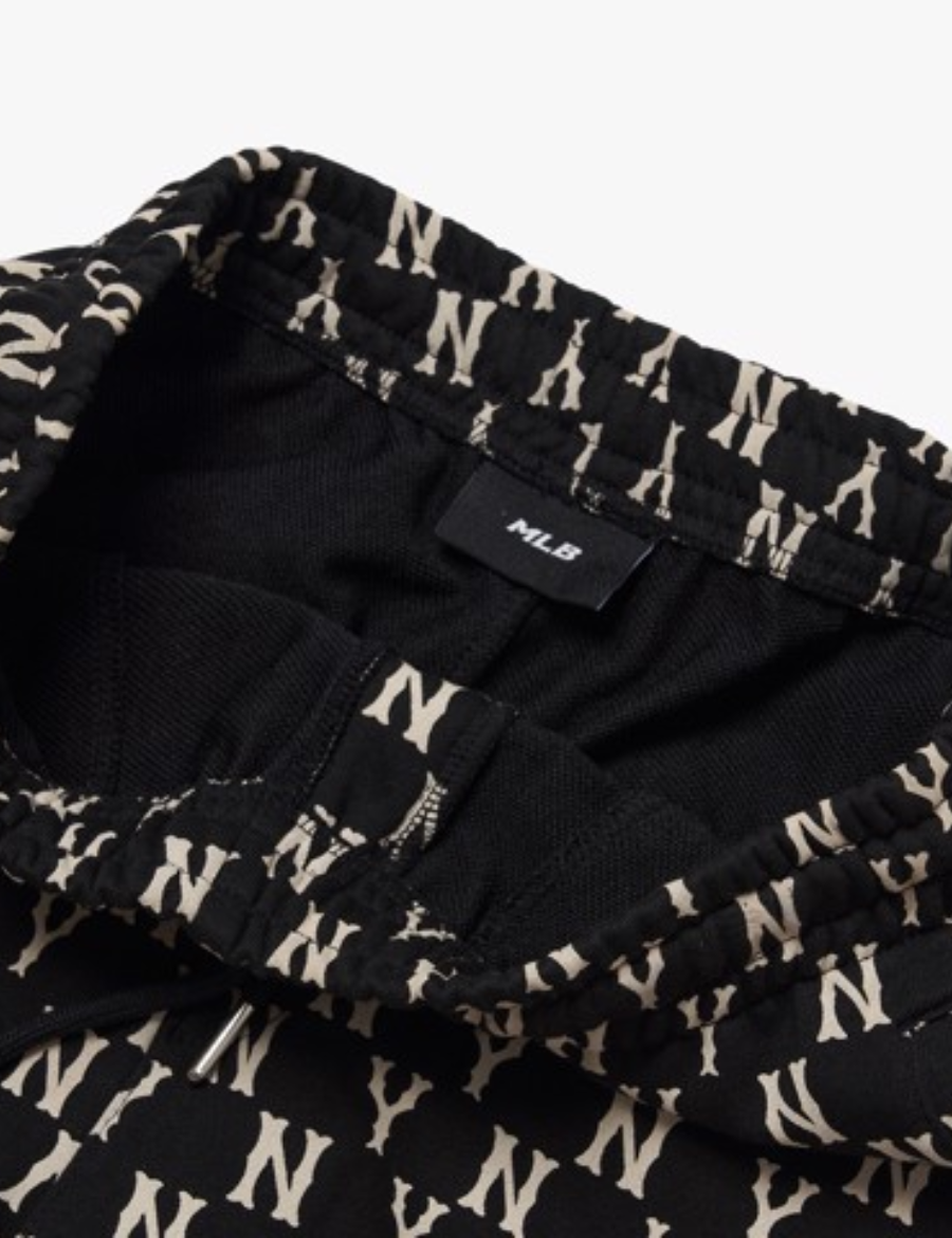 MLB Monogram New York Yankees UNISEX Pants (Black)