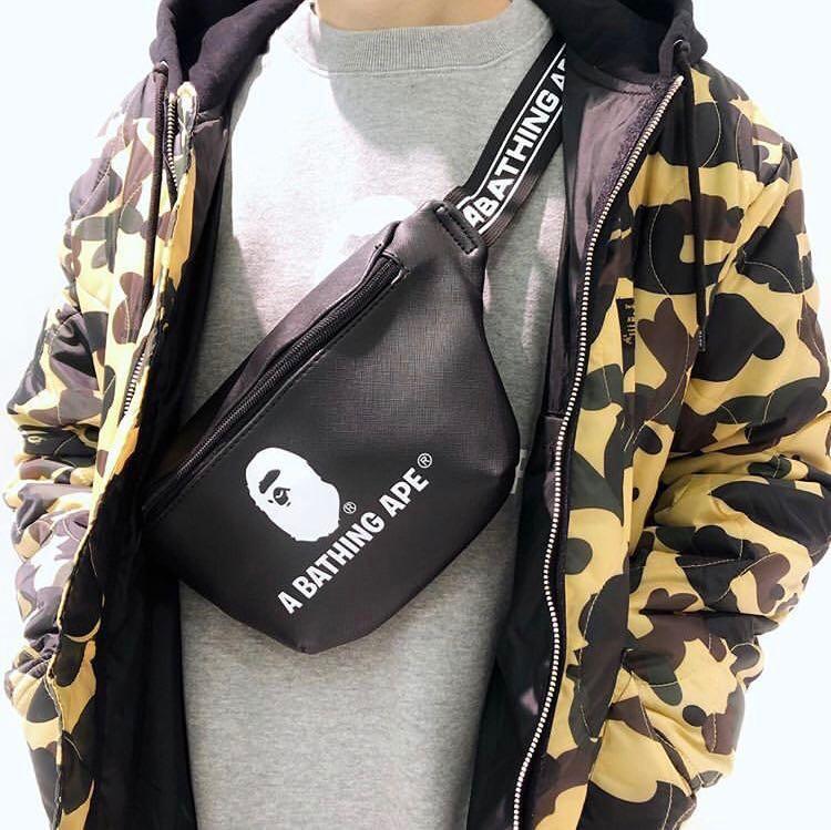 A Bathing Ape Waist Bag - Shop Streetwear, Sneakers, Slippers and Gifts online | Malaysia - The Factory KL