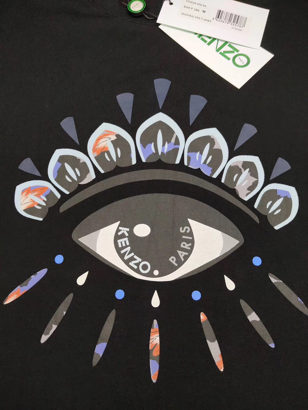 Kenzo Gradient Purple Eye Logo T-Shirt - Shop Streetwear, Sneakers, Slippers and Gifts online | Malaysia - The Factory KL