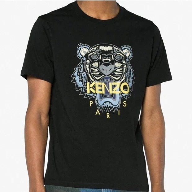 Kenzo Blue Yellow Tiger Logo T-Shirt - Shop Streetwear, Sneakers, Slippers and Gifts online | Malaysia - The Factory KL