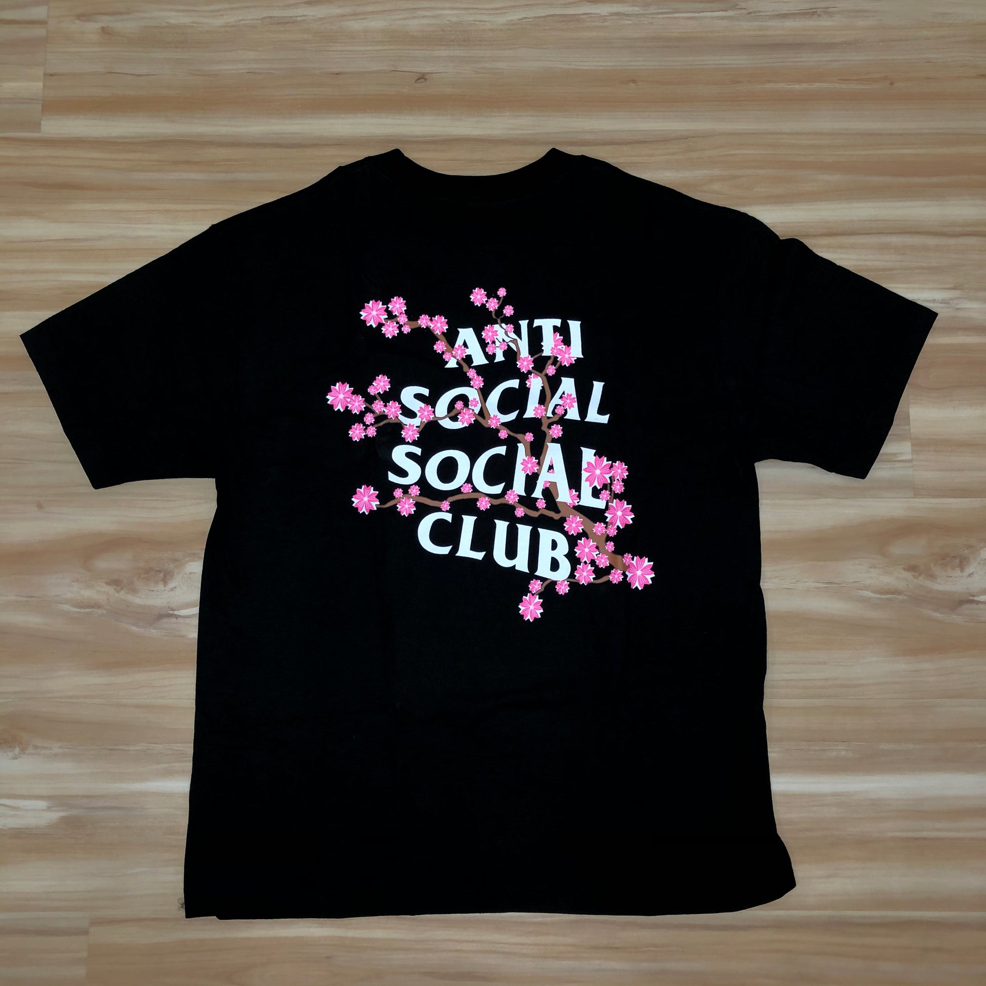 Anti Social Social Club Cherry Blossom Black T-Shirt - Shop Streetwear, Sneakers, Slippers and Gifts online | Malaysia - The Factory KL