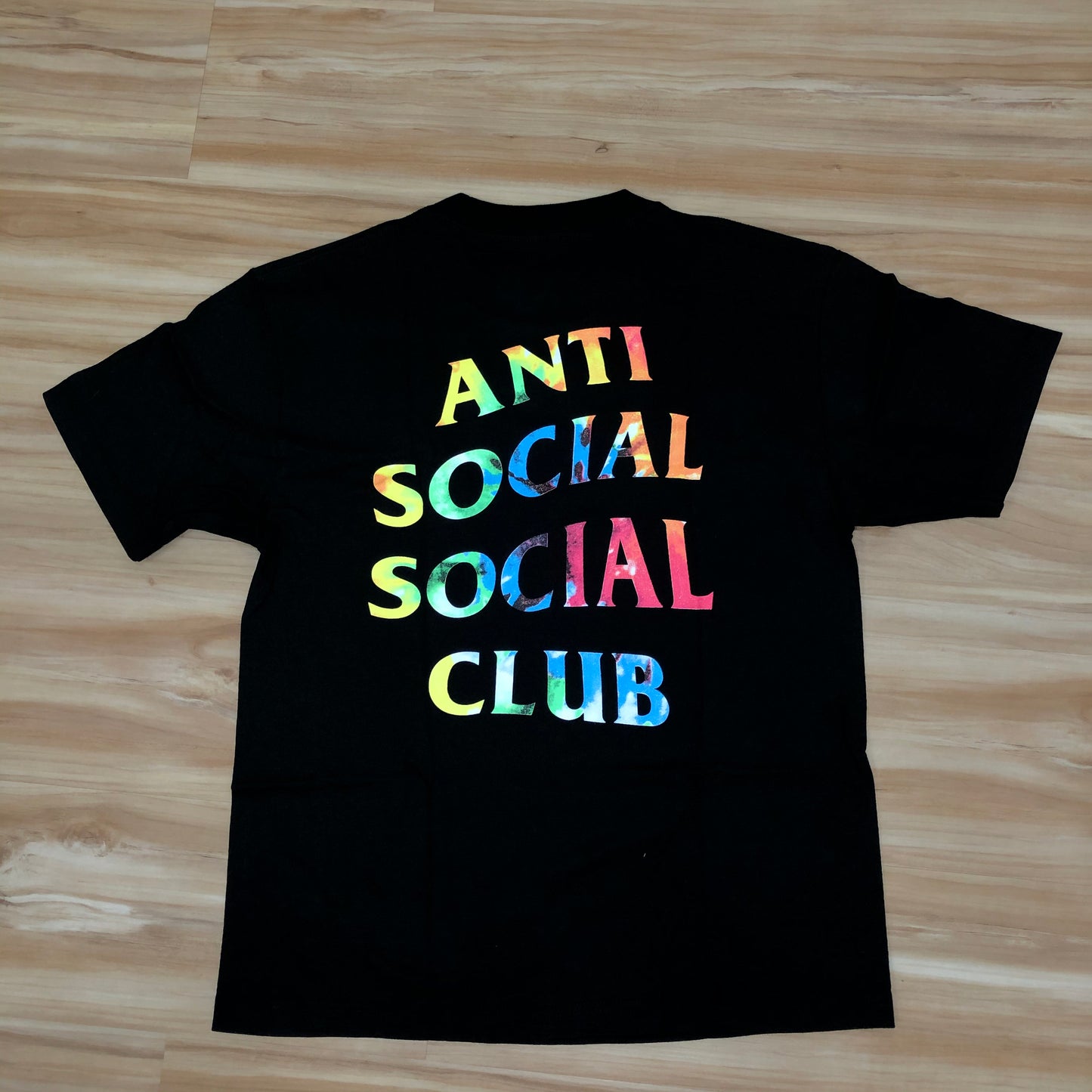 Anti Social Social Club Rainbow Wording T-Shirt - Shop Streetwear, Sneakers, Slippers and Gifts online | Malaysia - The Factory KL