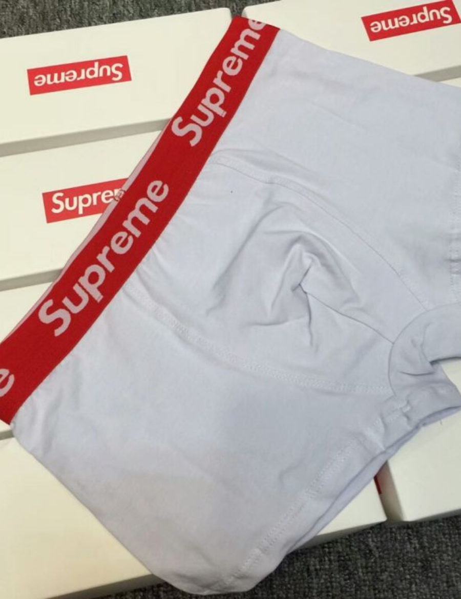 Supreme Hane Boxer Briefs - White (4 Pack)