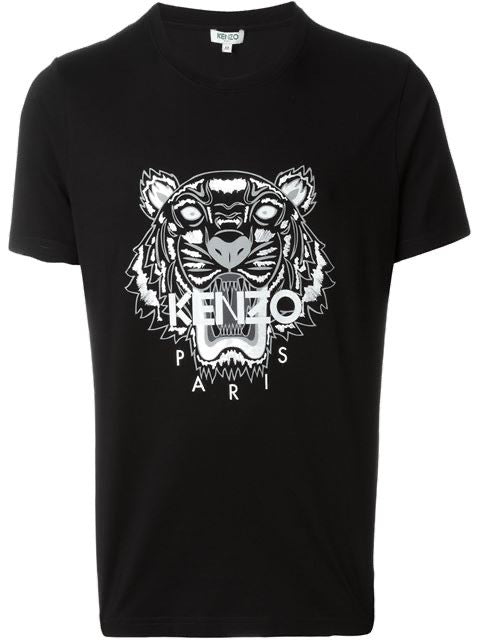 Kenzo Blue Grey Tiger Logo T-Shirt - Shop Streetwear, Sneakers, Slippers and Gifts online | Malaysia - The Factory KL