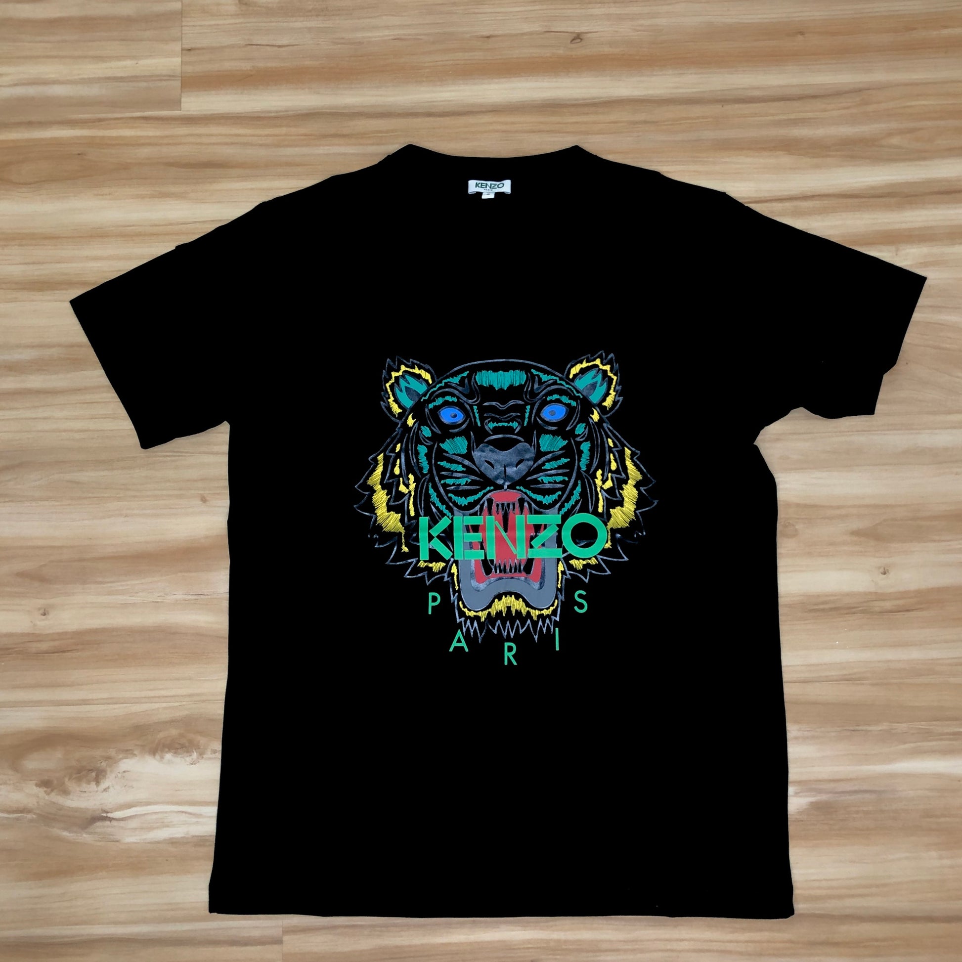 Kenzo Yellow Green Tiger Logo T-Shirt - Shop Streetwear, Sneakers, Slippers and Gifts online | Malaysia - The Factory KL