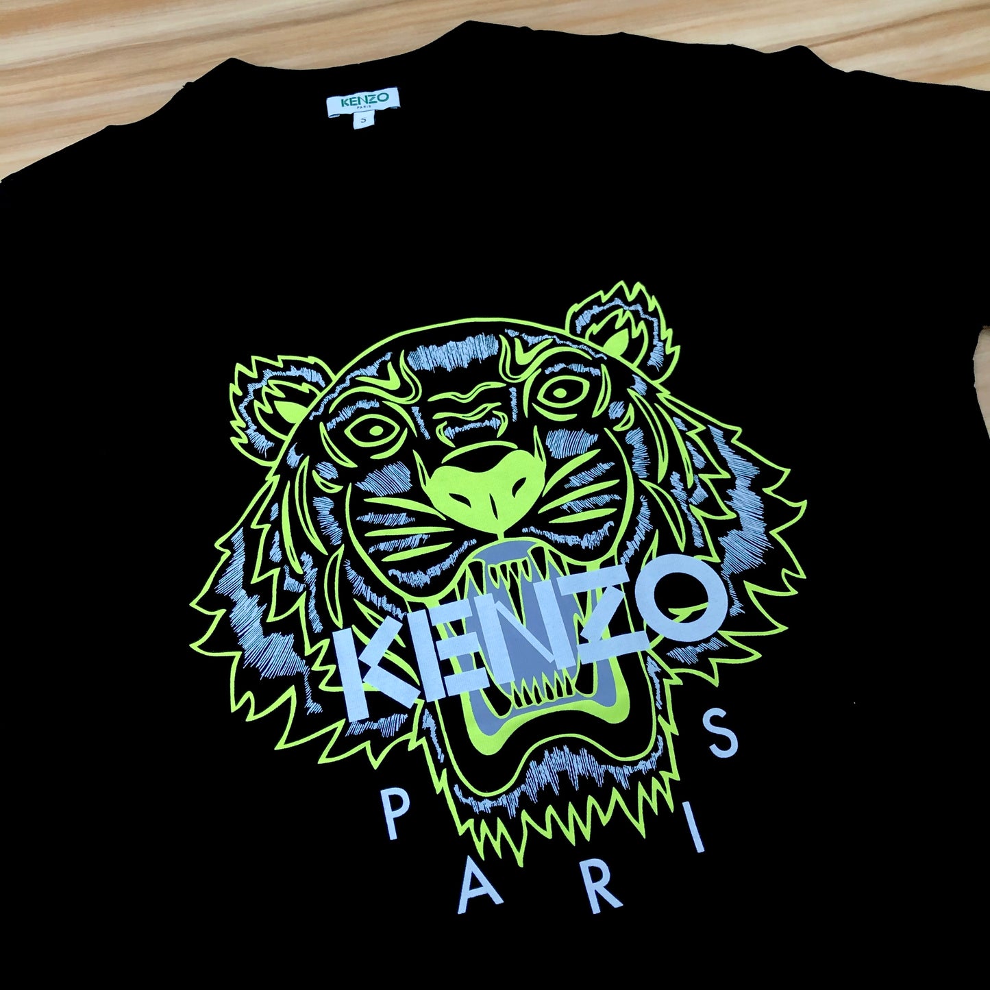 Kenzo Yellow Tiger Logo T-Shirt - Shop Streetwear, Sneakers, Slippers and Gifts online | Malaysia - The Factory KL