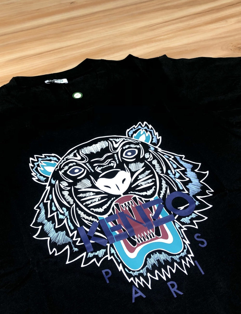 Kenzo Blue Red Tiger Logo T-Shirt - Shop Streetwear, Sneakers, Slippers and Gifts online | Malaysia - The Factory KL