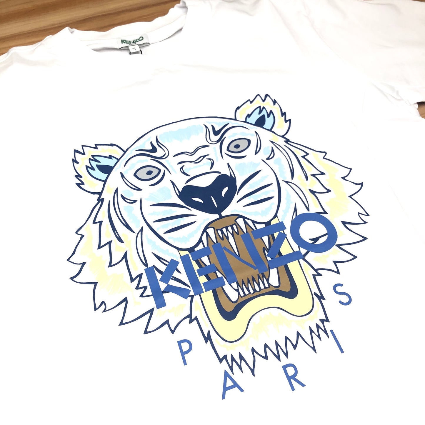 Kenzo Yellow Tiger Logo T-Shirt - Shop Streetwear, Sneakers, Slippers and Gifts online | Malaysia - The Factory KL