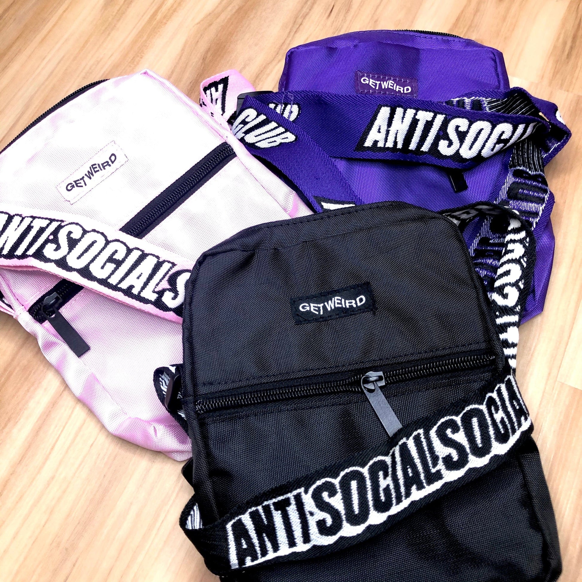 Anti Social Social Club Shoulder Bag - Shop Streetwear, Sneakers, Slippers and Gifts online | Malaysia - The Factory KL
