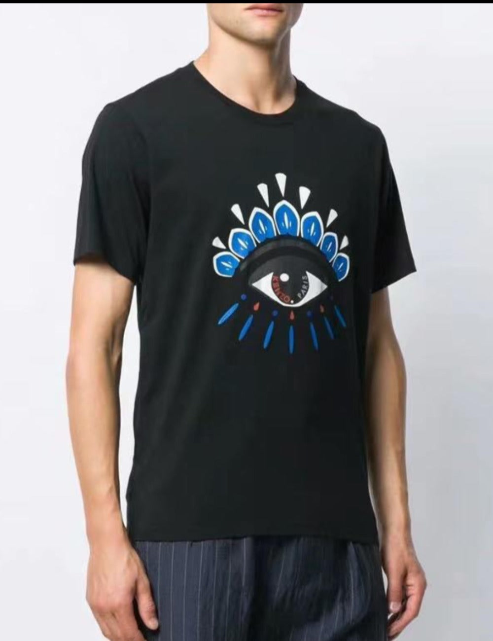 Kenzo Blue Eye Logo T-Shirt - Shop Streetwear, Sneakers, Slippers and Gifts online | Malaysia - The Factory KL