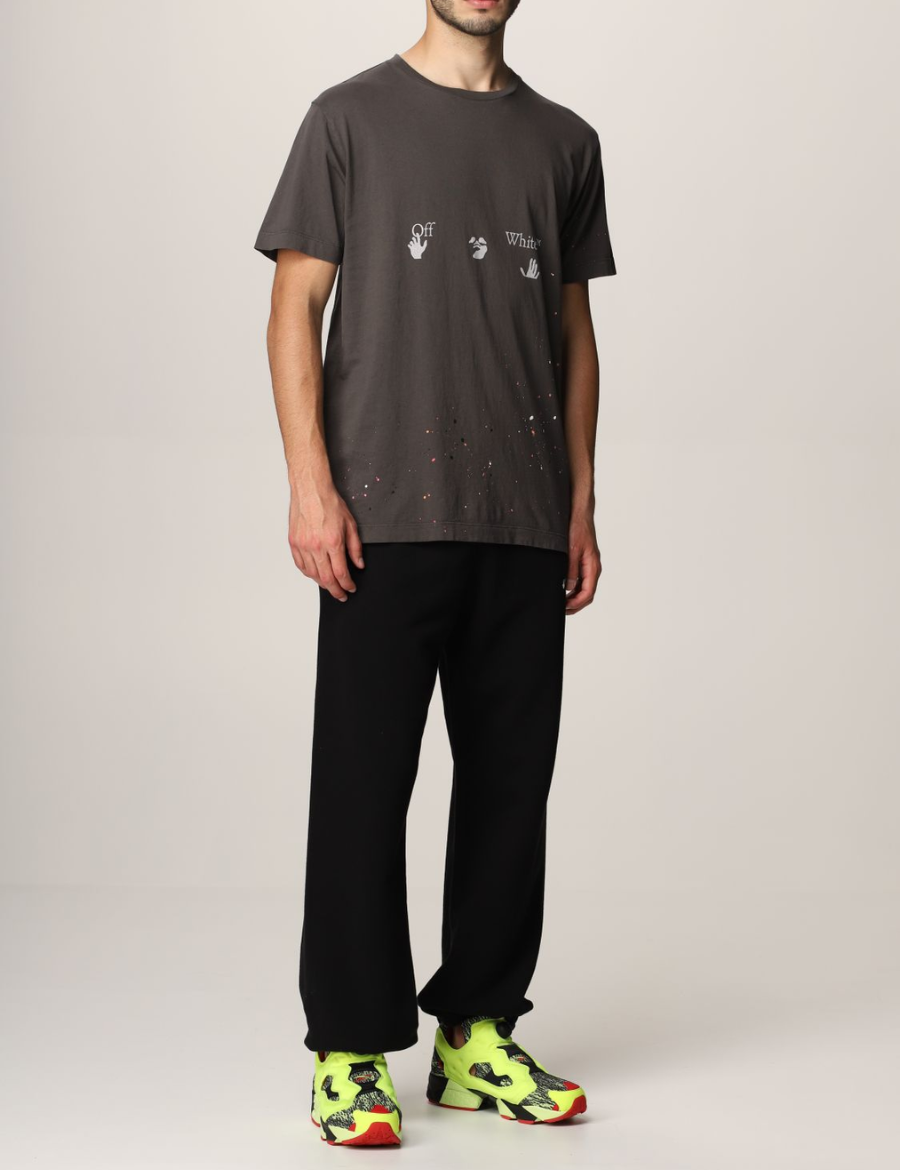 Off-White Vintage Paint S/S T-shirt (Black)