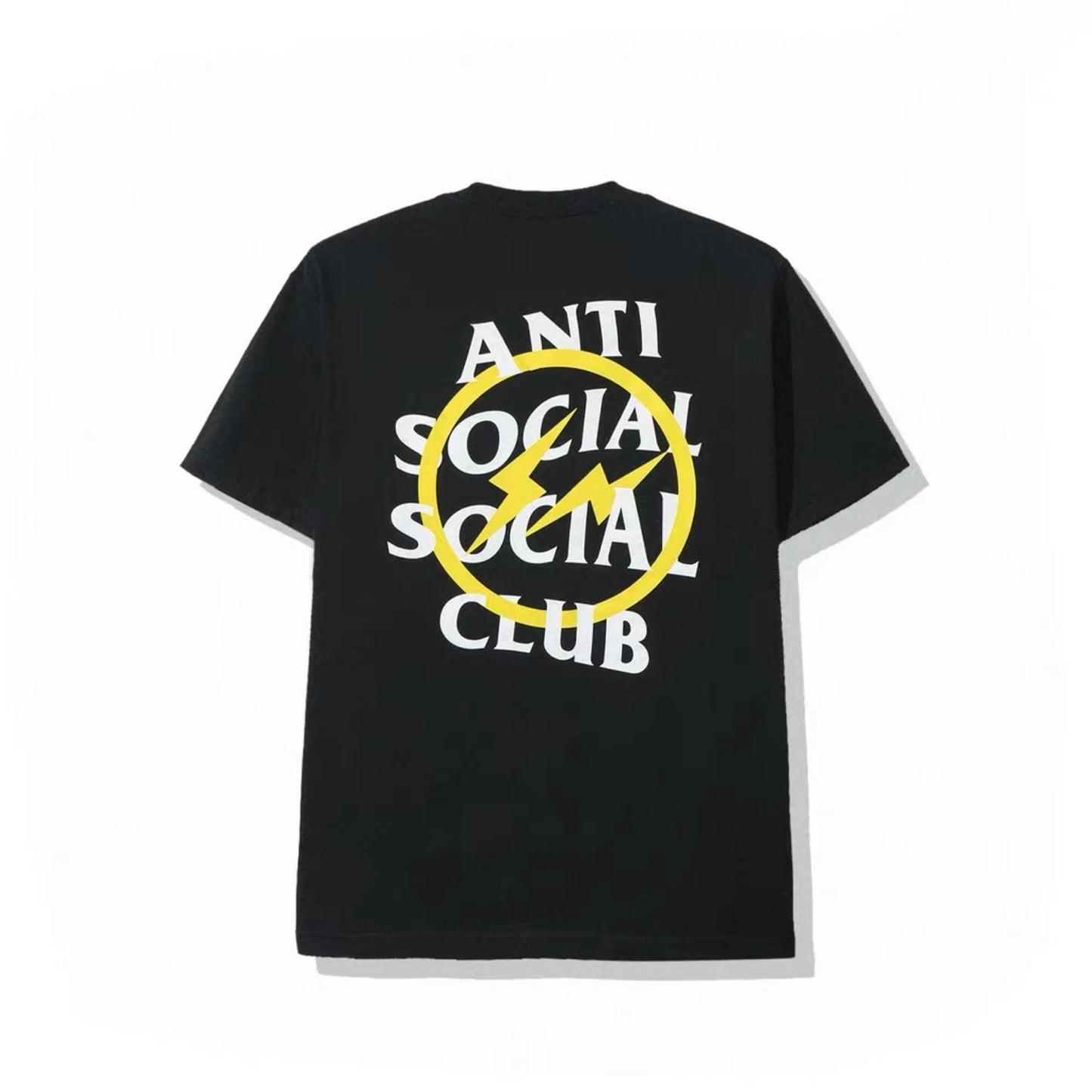 Anti Social Social Club x Fragment T-Shirt Yellow Logo - Shop Streetwear, Sneakers, Slippers and Gifts online | Malaysia - The Factory KL