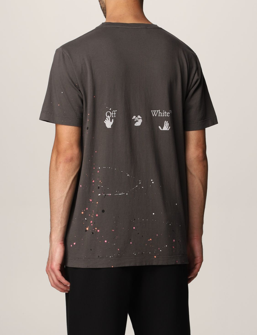 Off-White Vintage Paint S/S T-shirt (Black)