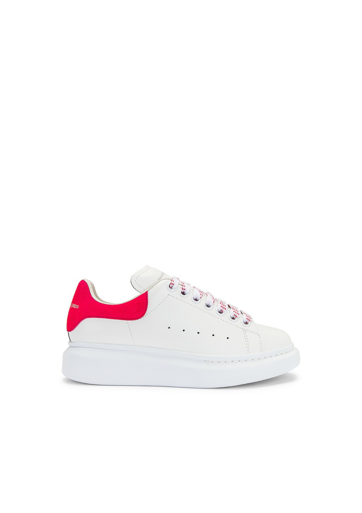 Alexander McQueen Oversized Sneaker (White Peony Pink (W))