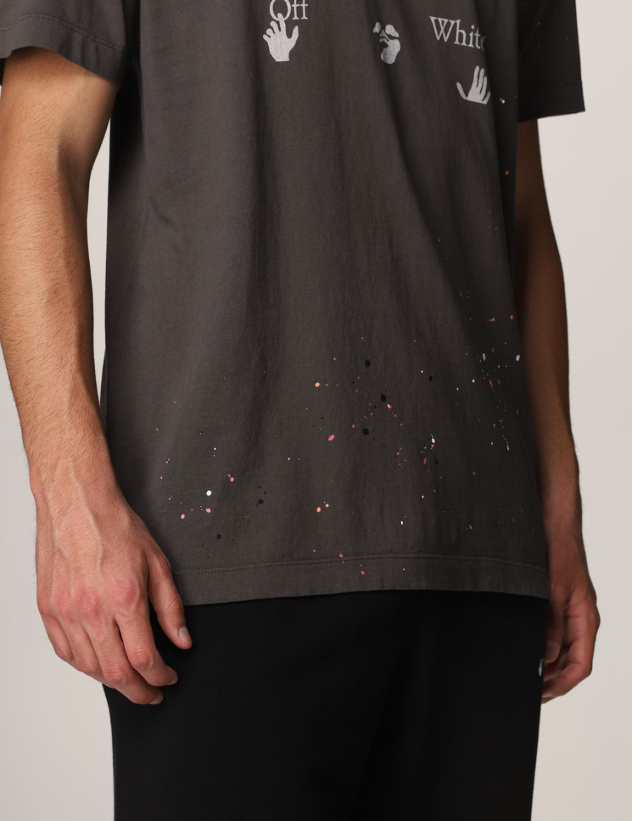 Off-White Vintage Paint S/S T-shirt (Black)