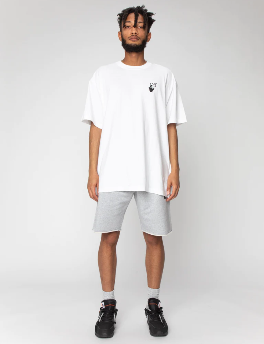 Off White Black and fuchsia Red Marker S/S 2021 T-shirt