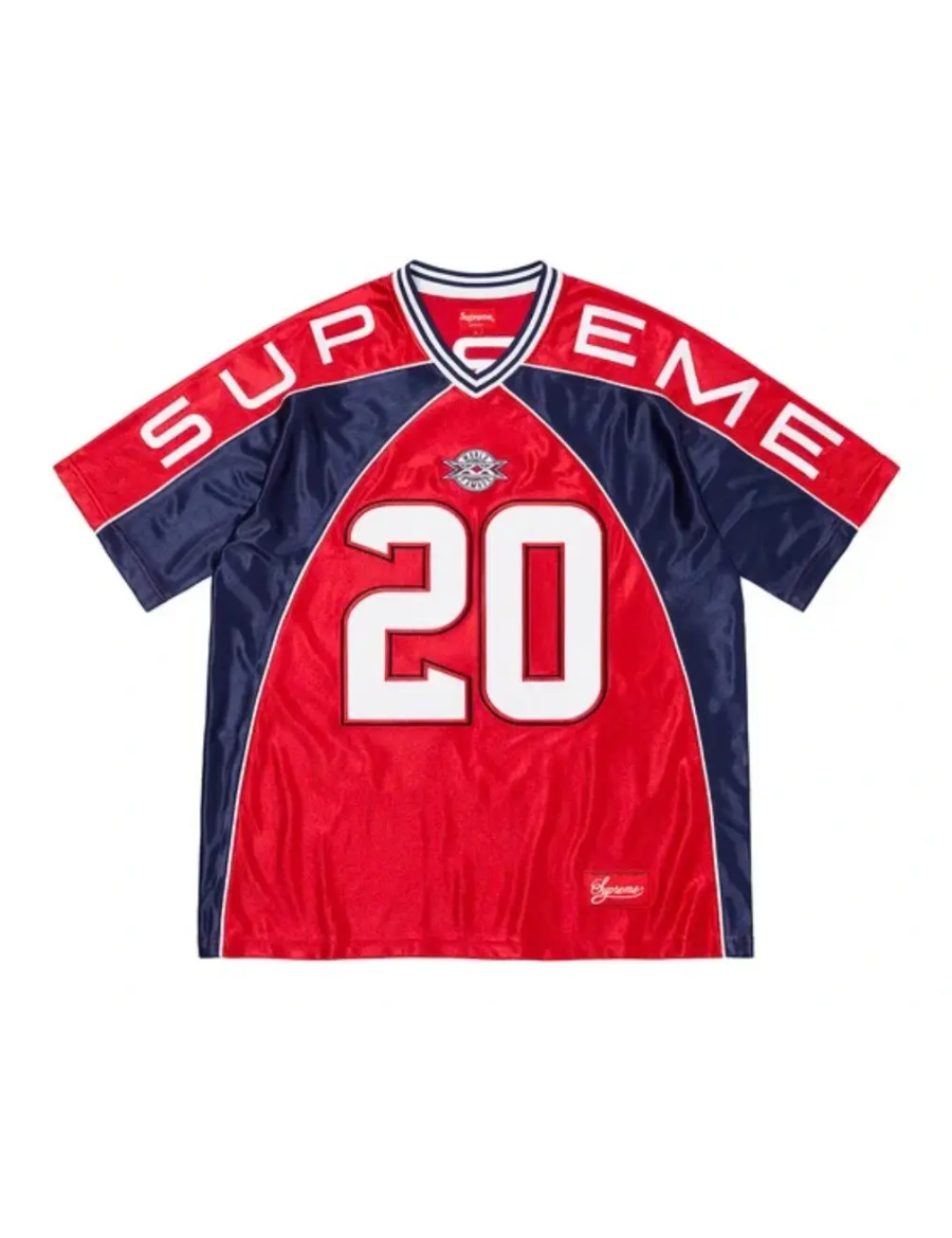 Supreme red jersey sales