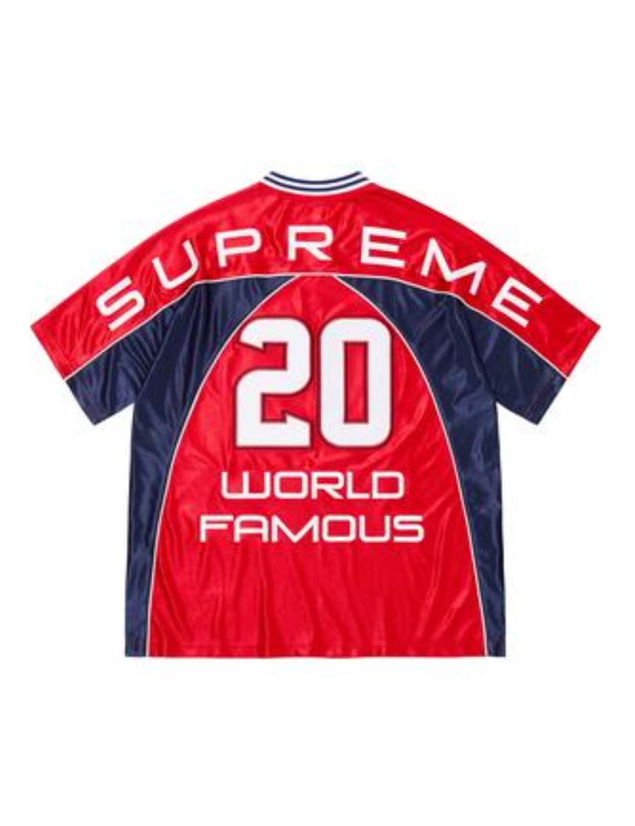 Supreme Paneled Jersey Red
