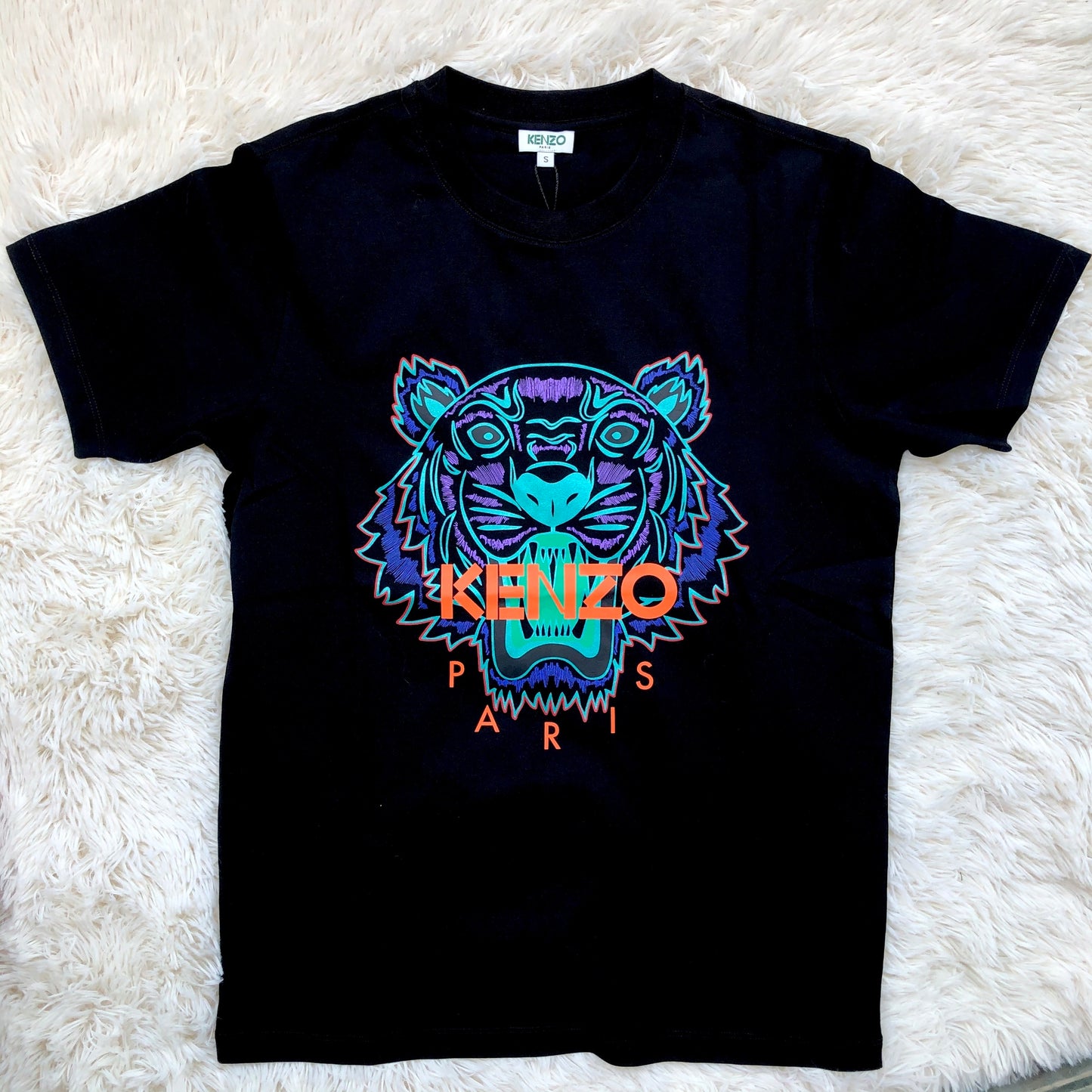 Kenzo Green Purple Tiger Logo T-Shirt - Shop Streetwear, Sneakers, Slippers and Gifts online | Malaysia - The Factory KL