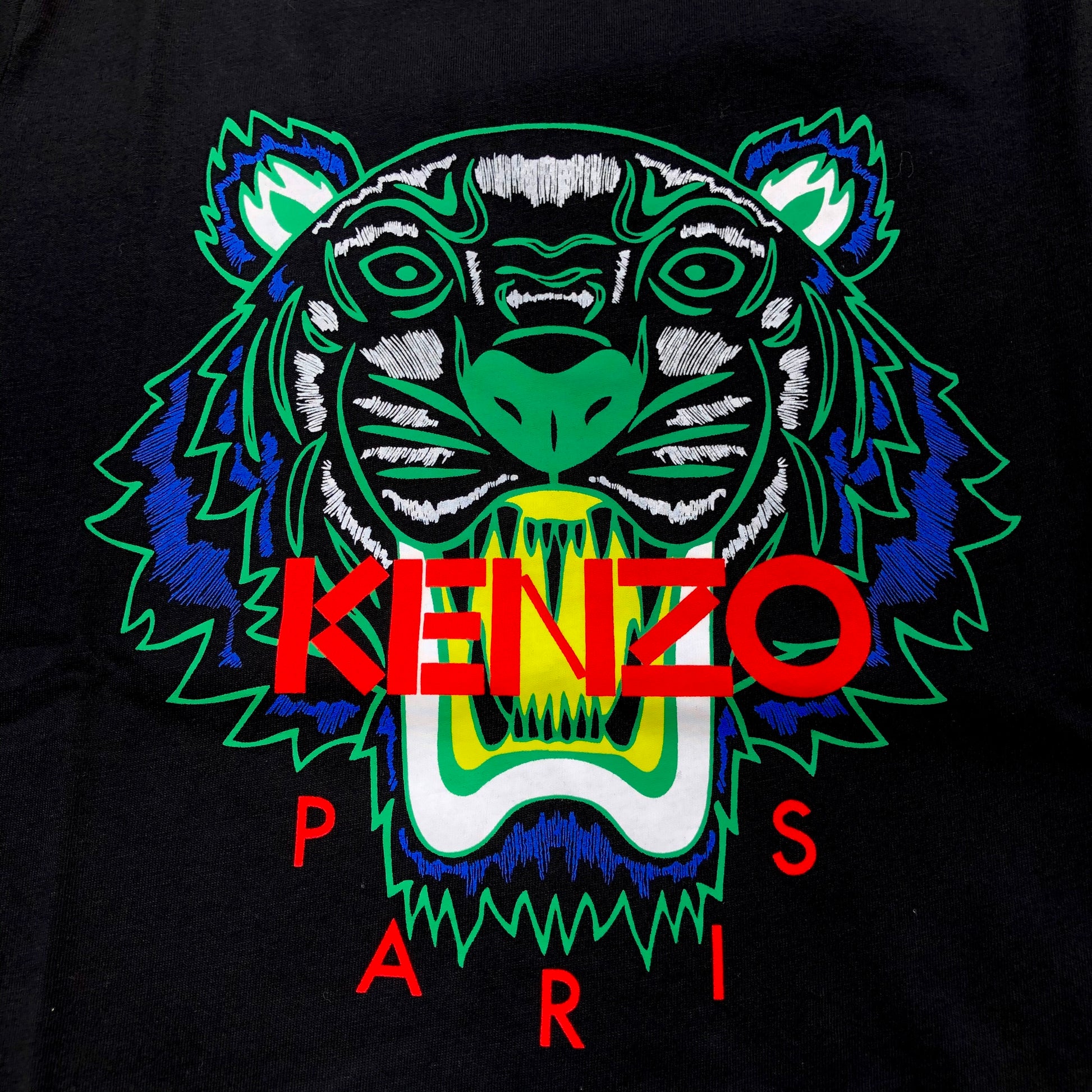 Kenzo Green Tiger Logo T-Shirt - Shop Streetwear, Sneakers, Slippers and Gifts online | Malaysia - The Factory KL