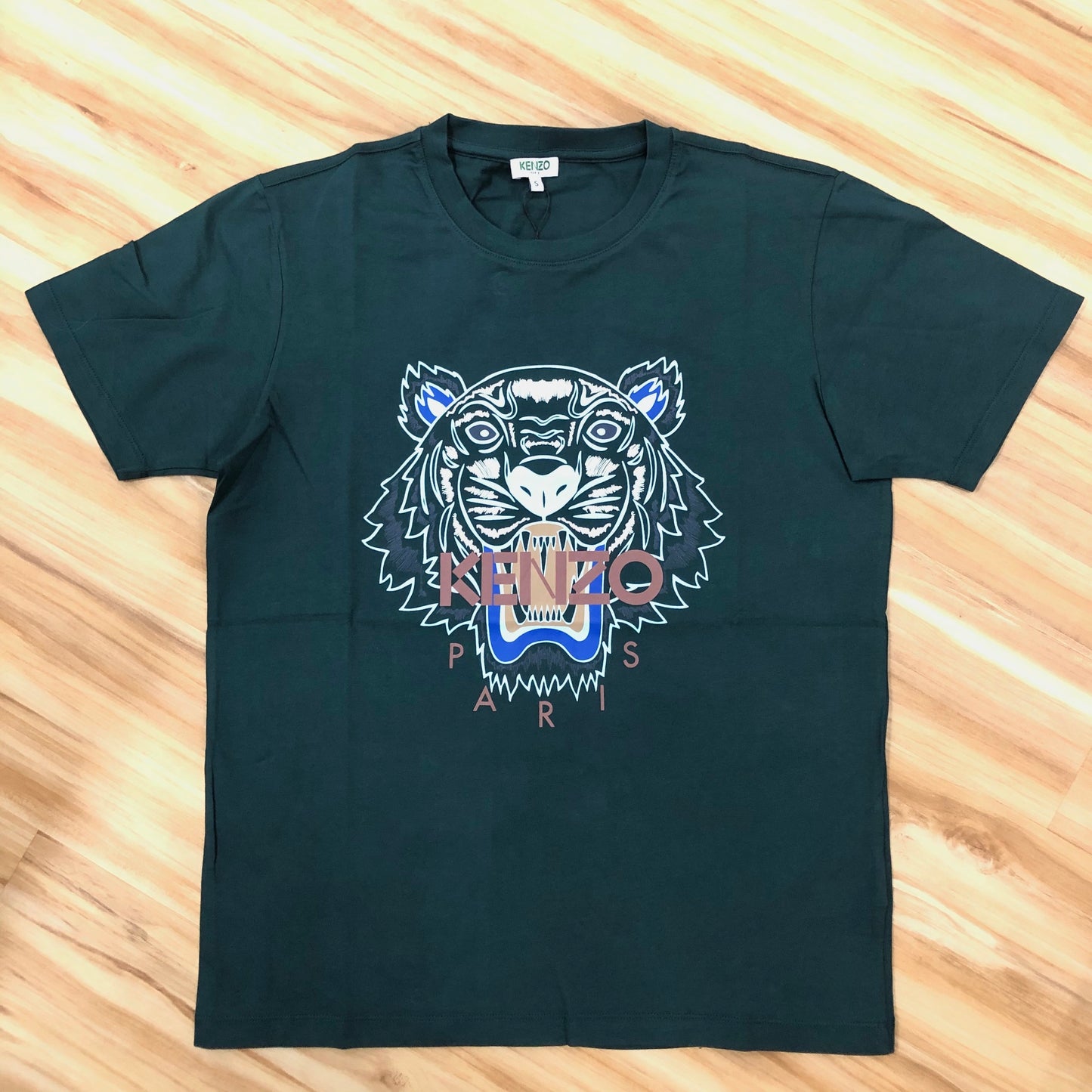 Kenzo Pine Green Tiger Logo T-Shirt - Shop Streetwear, Sneakers, Slippers and Gifts online | Malaysia - The Factory KL