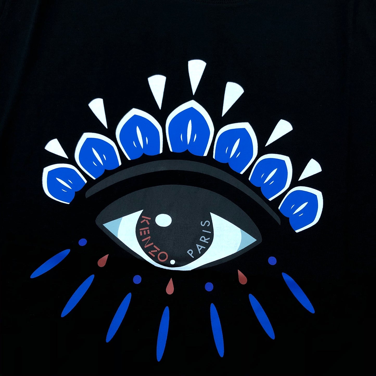 Kenzo Blue Eye Logo T-Shirt - Shop Streetwear, Sneakers, Slippers and Gifts online | Malaysia - The Factory KL