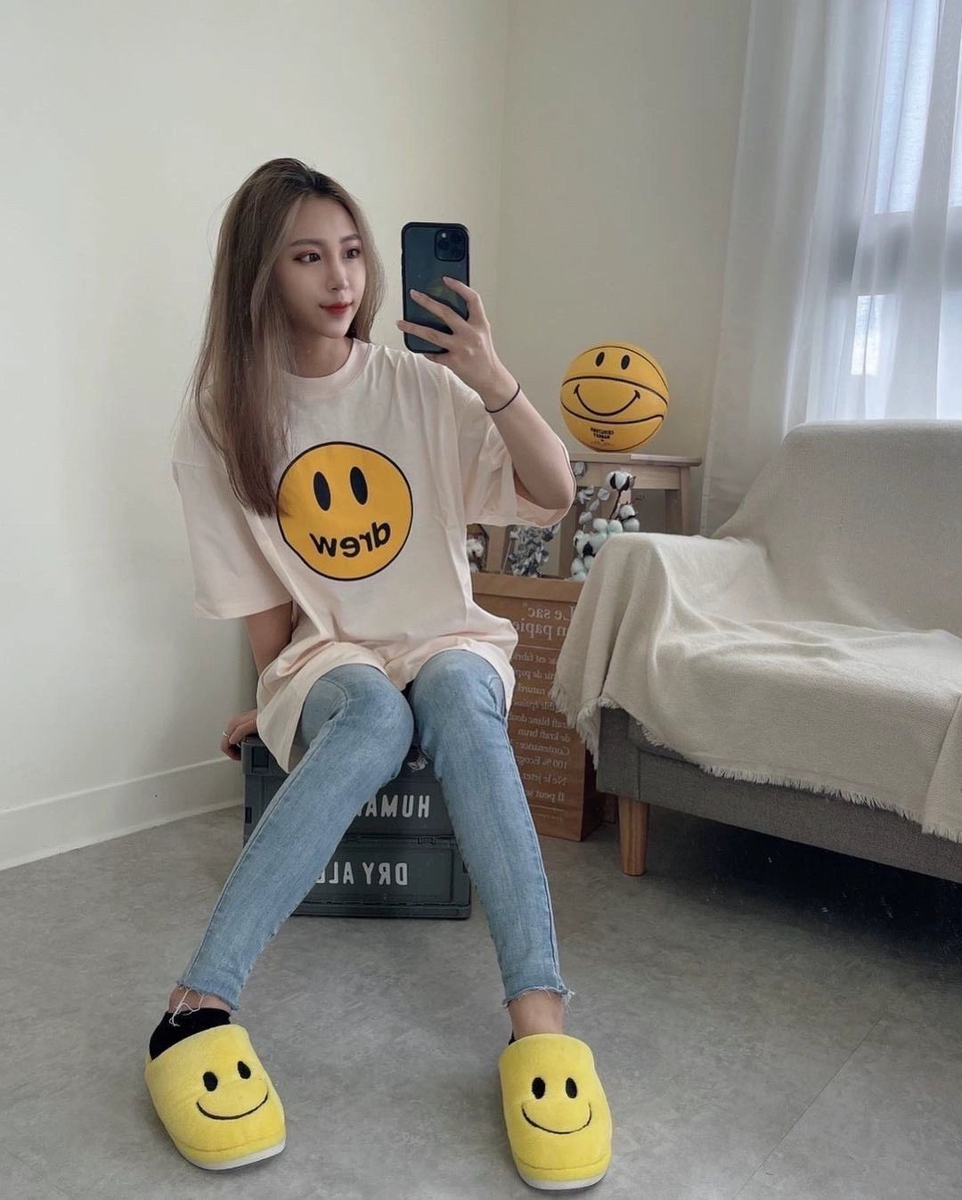 Drew House Mascot SS Tee - Cream