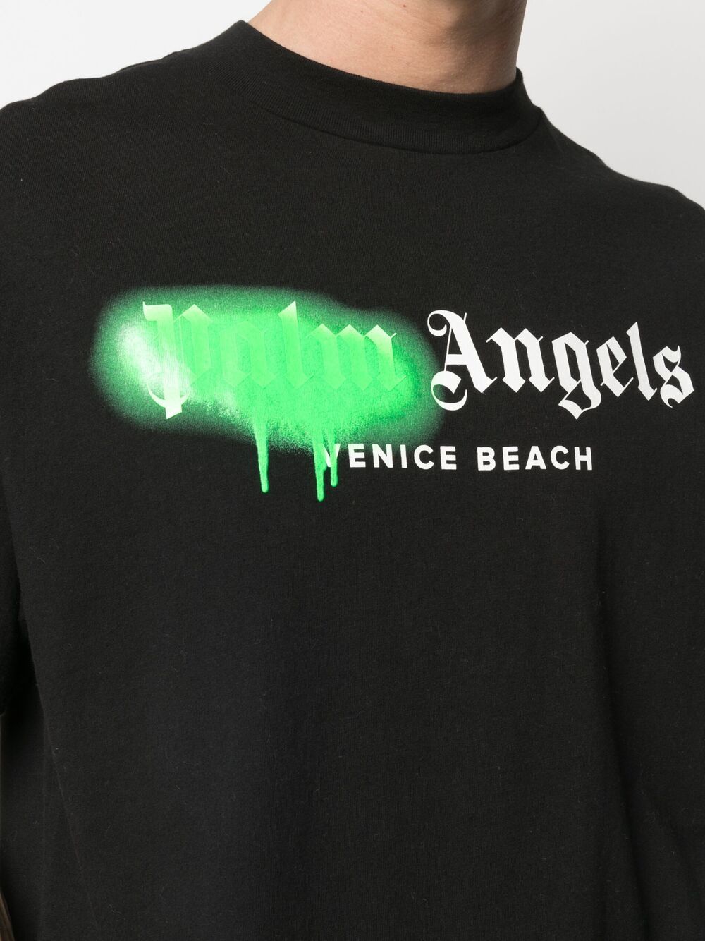 Palm Angels "Venice Beach sprayed" cotton T-shirt - Shop Streetwear, Sneakers, Slippers and Gifts online | Malaysia - The Factory KL