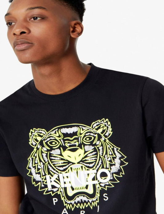 Kenzo Yellow Tiger Logo T-Shirt - Shop Streetwear, Sneakers, Slippers and Gifts online | Malaysia - The Factory KL