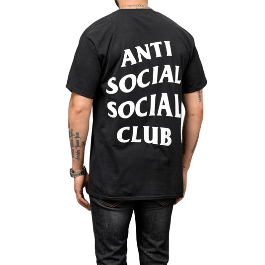 Anti Social Social Club Basic Black Wording Tee - Shop Streetwear, Sneakers, Slippers and Gifts online | Malaysia - The Factory KL