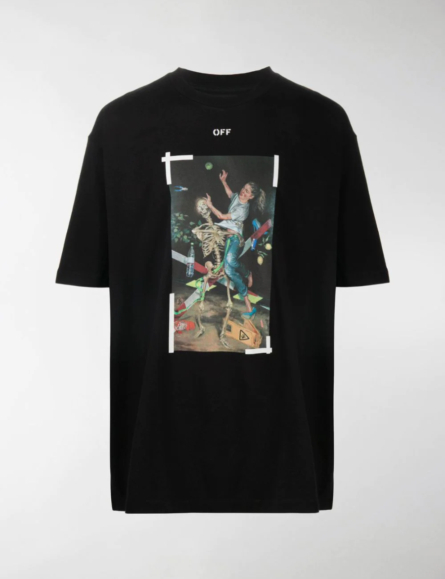 Off-White Skeleton Print Tee