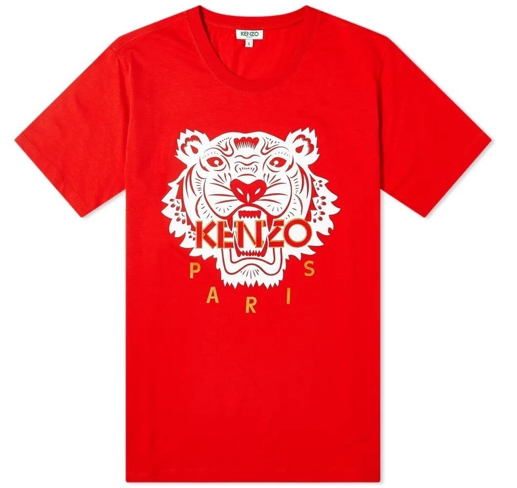 Kenzo White Tiger Logo T-Shirt - Shop Streetwear, Sneakers, Slippers and Gifts online | Malaysia - The Factory KL