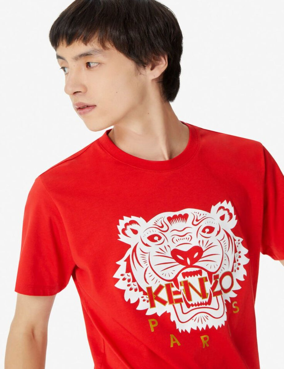 Kenzo T-shirt - White w. Tiger » New Products Every Day