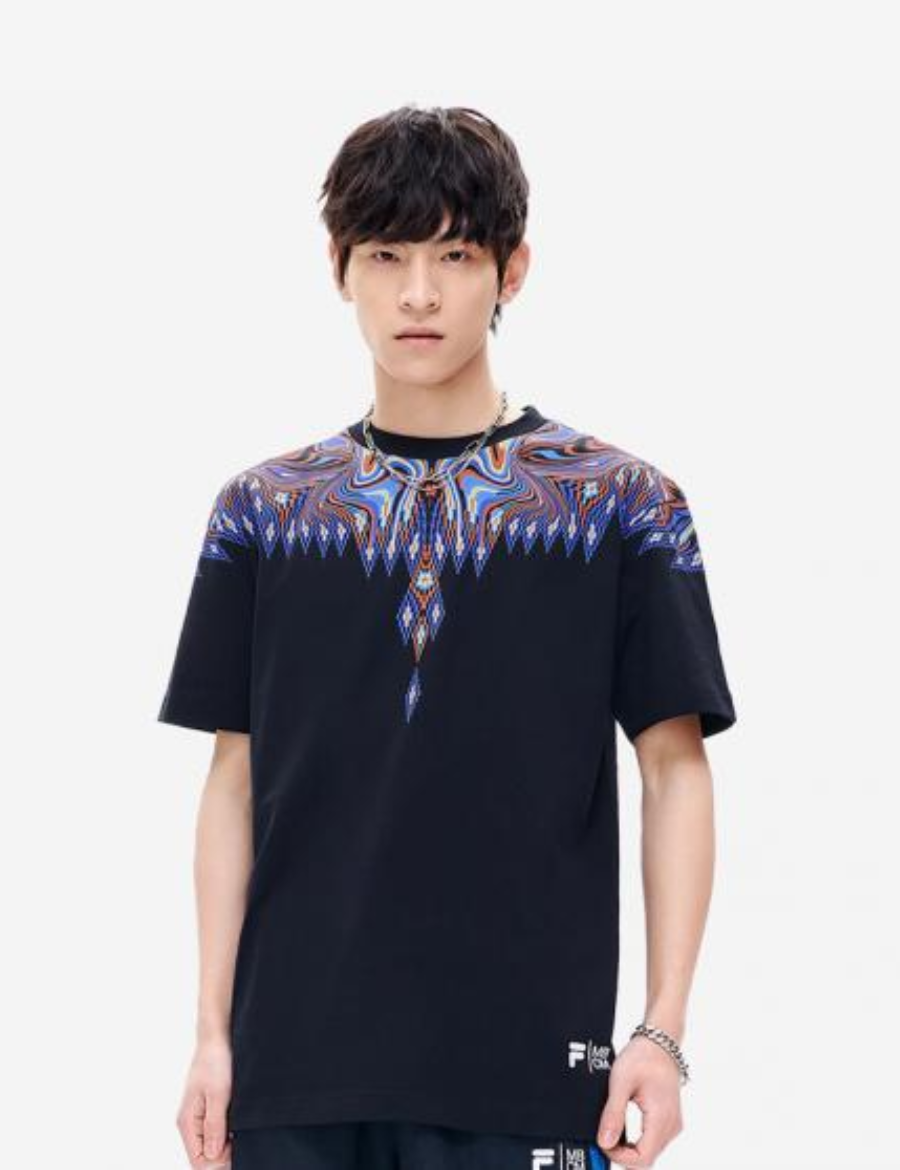 SUPERPROMO FILA FUSION x Marcelo Burlon County of Milan Wings Tee (Black)