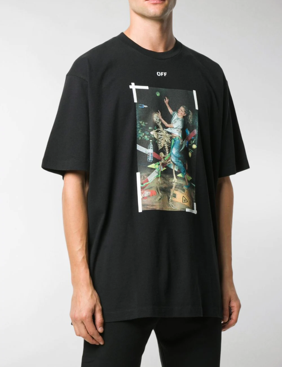 Off-White Skeleton Print Tee