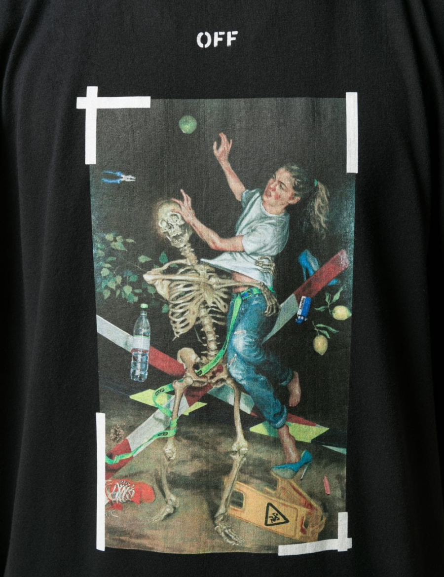 Off-White Skeleton Print Tee