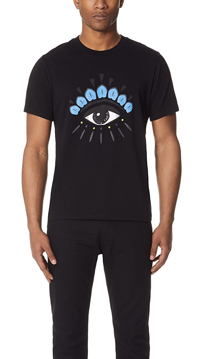 Kenzo Blue Eye Logo T-Shirt - Shop Streetwear, Sneakers, Slippers and Gifts online | Malaysia - The Factory KL
